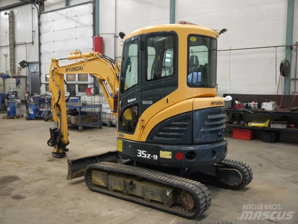 Hyundai R 35 Z-9 ミニ油圧ショベル 7t以下（ミニユンボ・ミニディガー）
