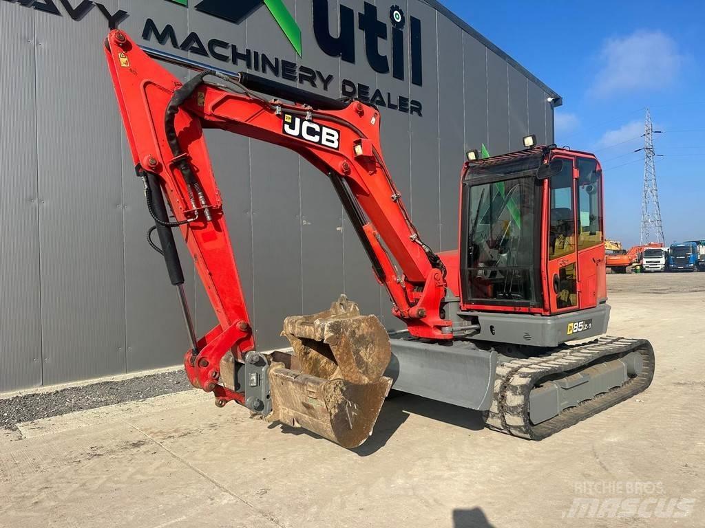 JCB 85Z Excavator 中型油圧ショベル 7ｔ-12ｔ（ユンボ・パワーショベル・バックホー）
