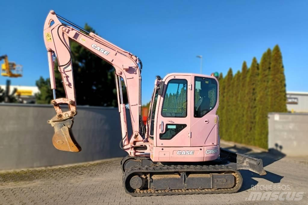 CASE CX 60 C 中型油圧ショベル 7ｔ-12ｔ（ユンボ・パワーショベル・バックホー）