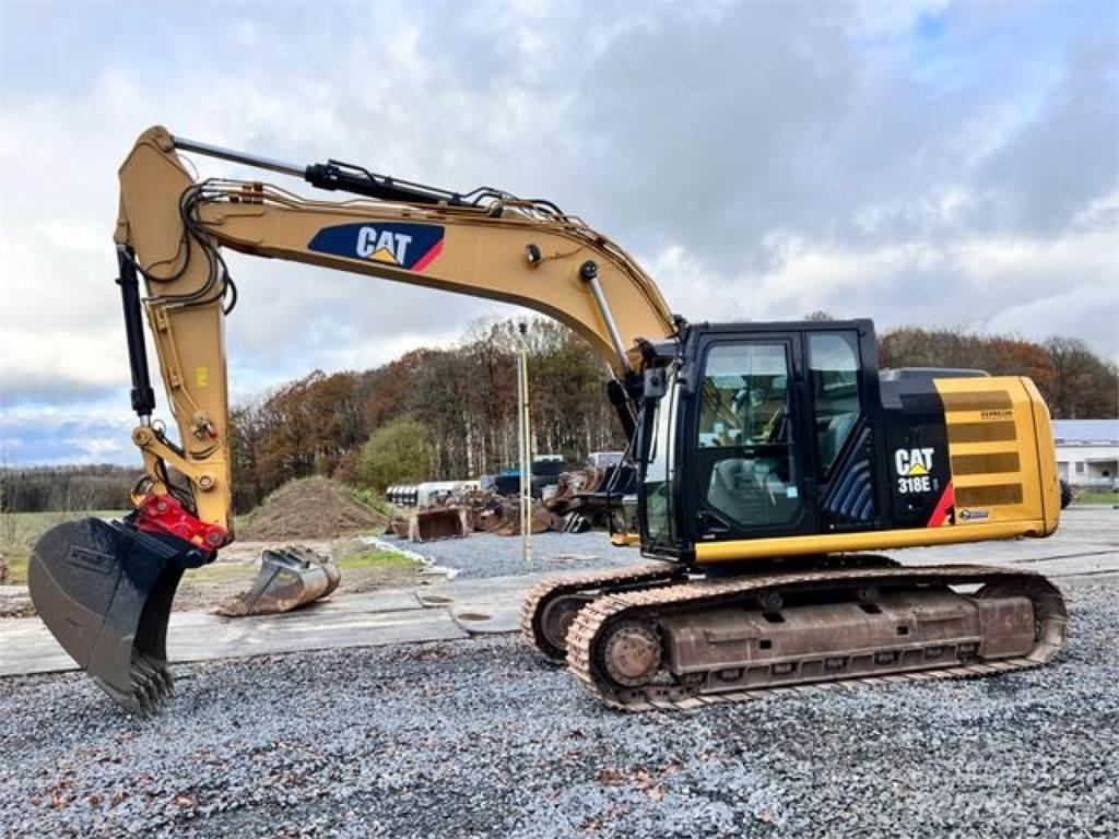 CAT 318EL + HS21 大型油圧ショベル12t以上（パワーショベル・ユンボ）