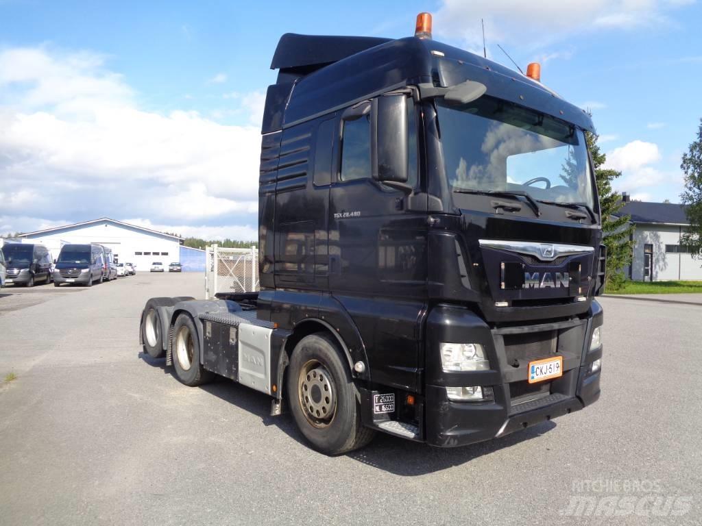 MAN TGX 28.480 中古トラクターヘッド | トレーラーヘッド