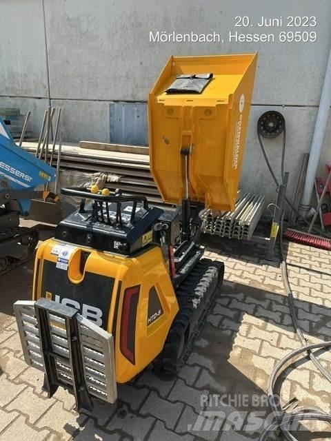 JCB HTD5 mit Tritt サイト　ダンプ