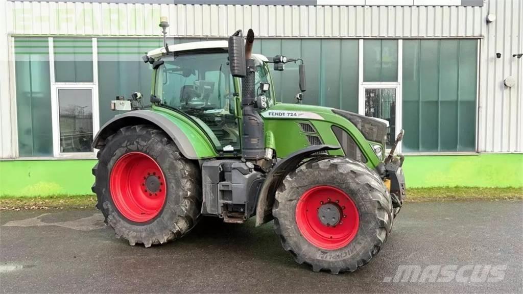 Fendt 724 vario s4 トラクター