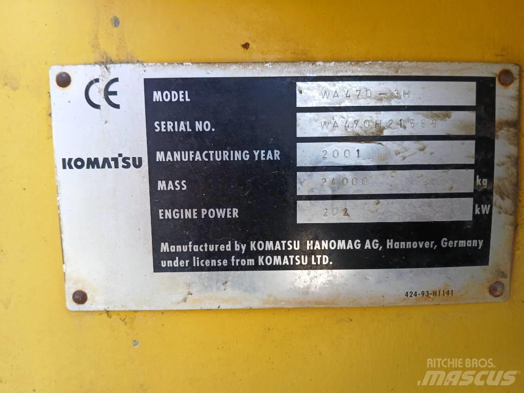Komatsu WA 470-3H ホイールローダー・タイヤショベル