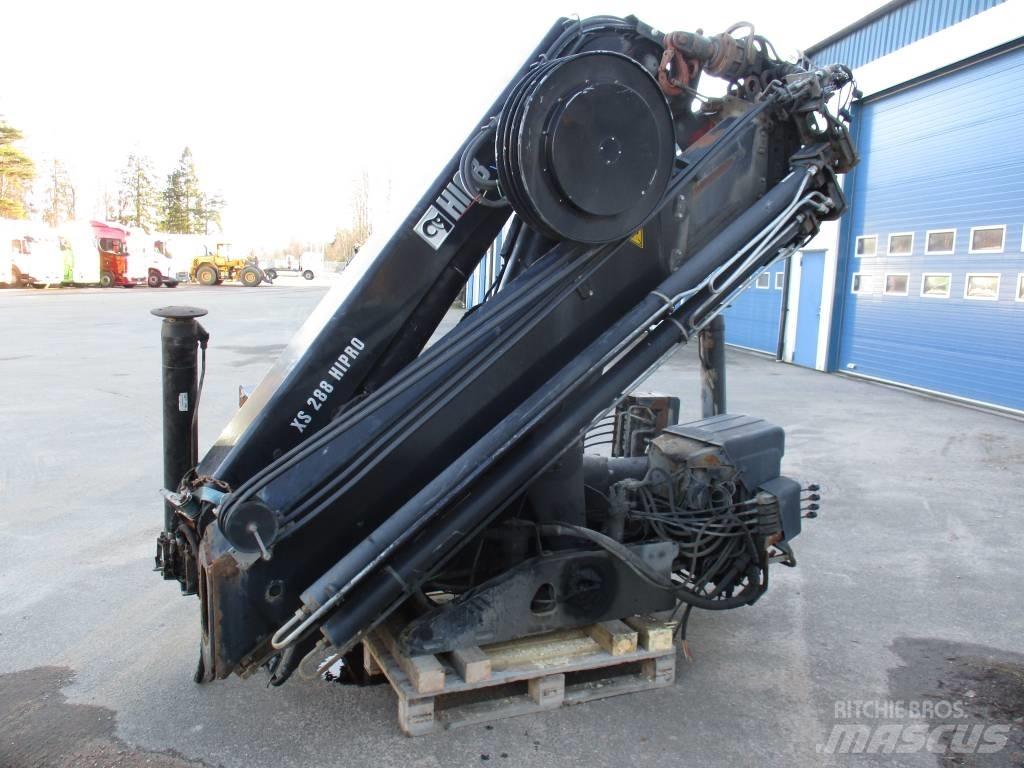 Hiab 288E P-4 Hipro ローダークレーン