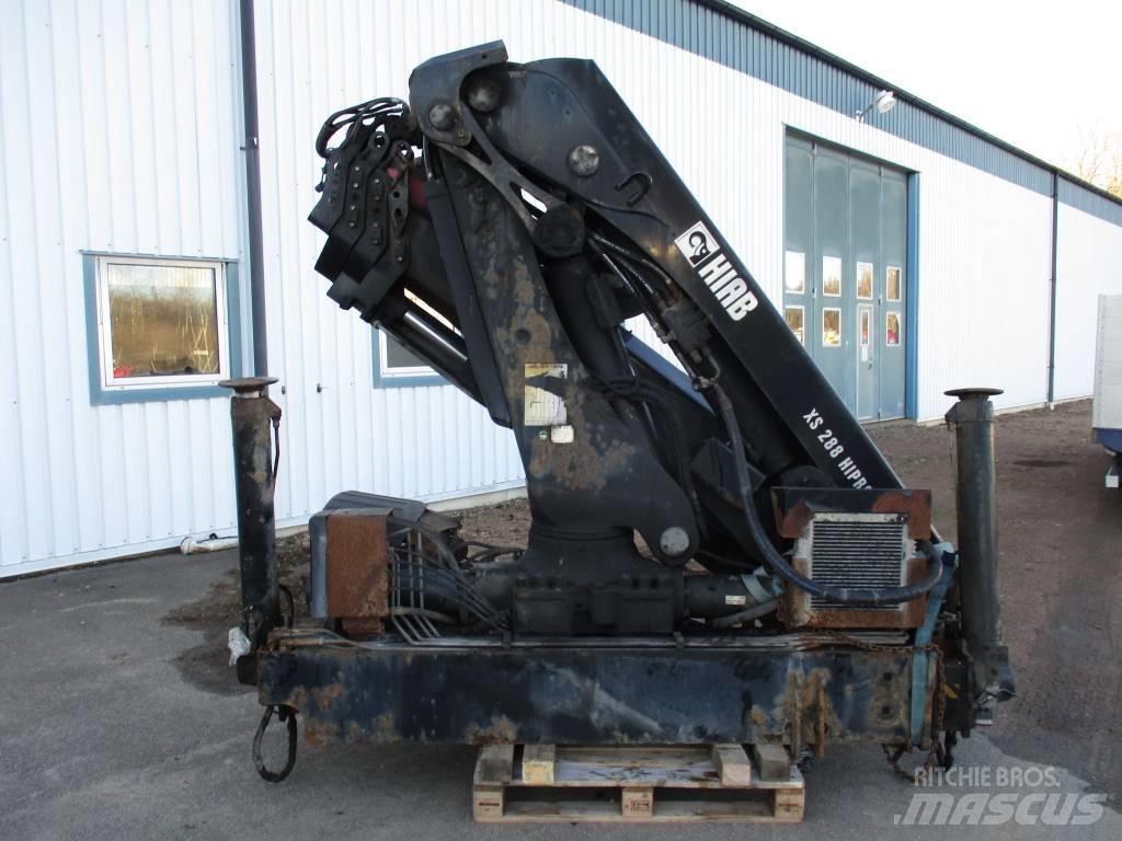 Hiab 288E P-4 Hipro ローダークレーン