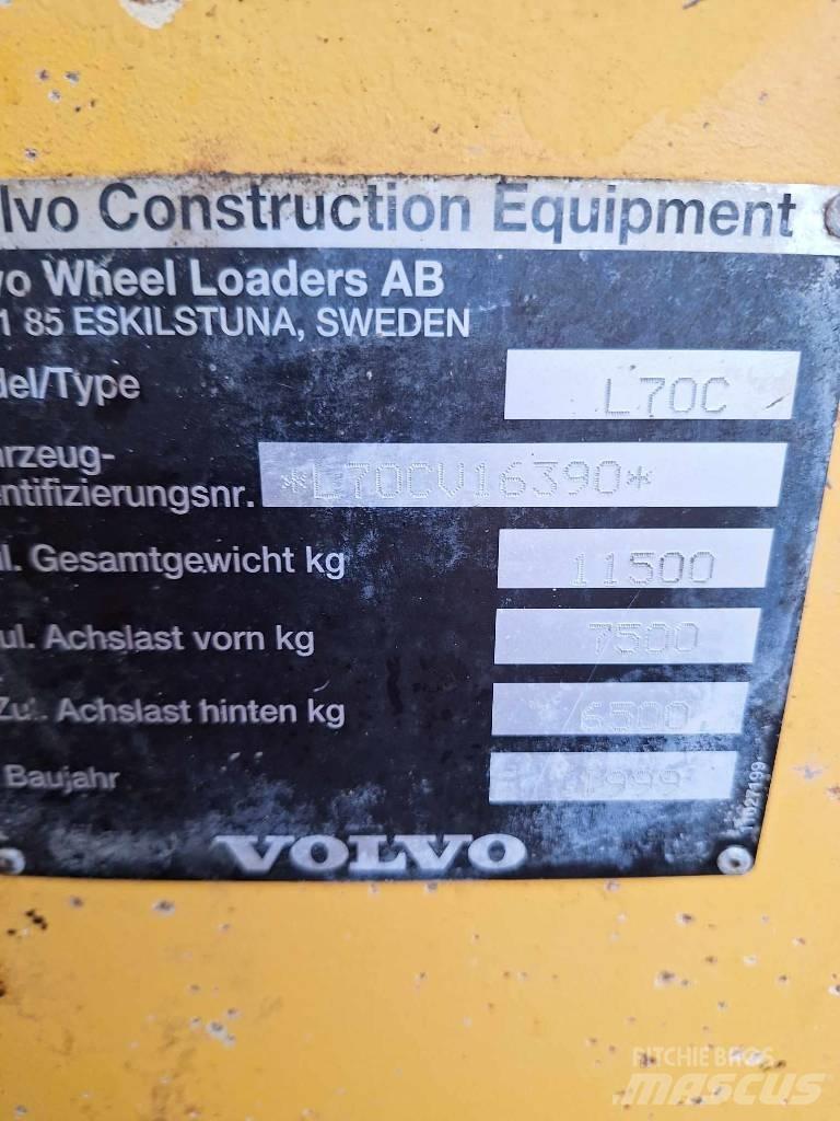 Volvo L 70 C ホイールローダー・タイヤショベル