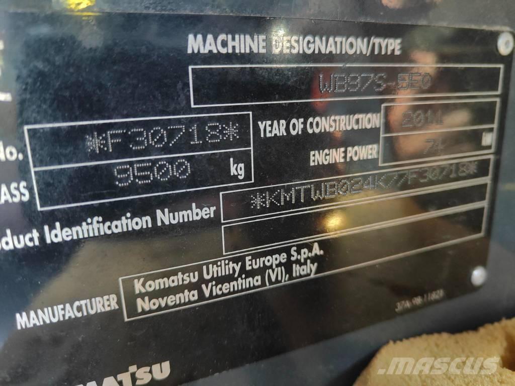 Komatsu WB97S-5E0 バックホーローダー
