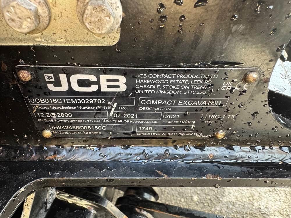 JCB 16C-1 ミニ油圧ショベル 7t以下（ミニユンボ・ミニディガー）