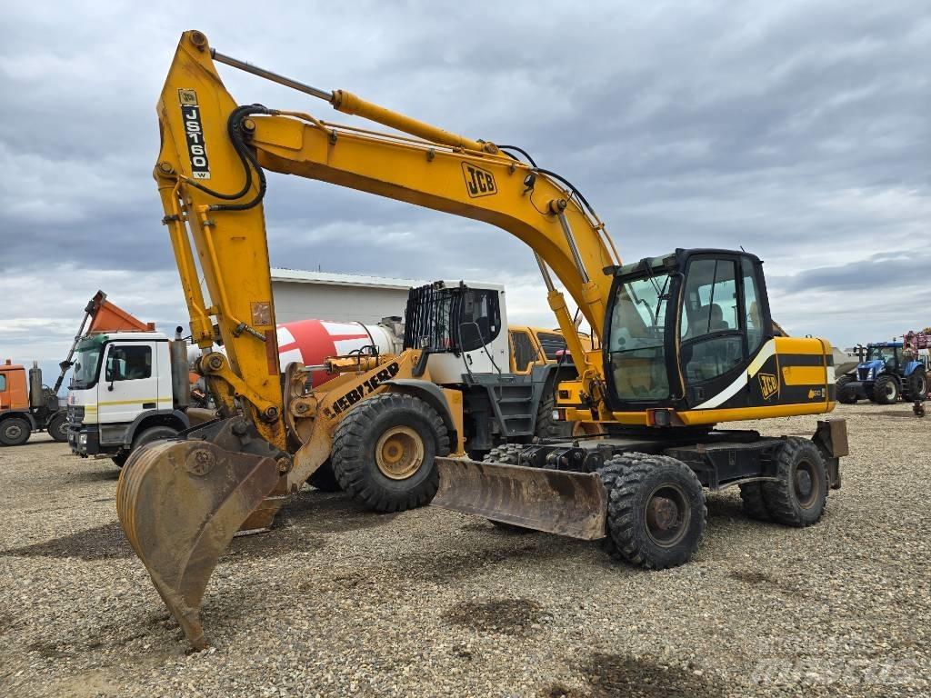 JCB JS 160 W ホイール式油圧ショベル（パワーショベル・ユンボ・バックホー）