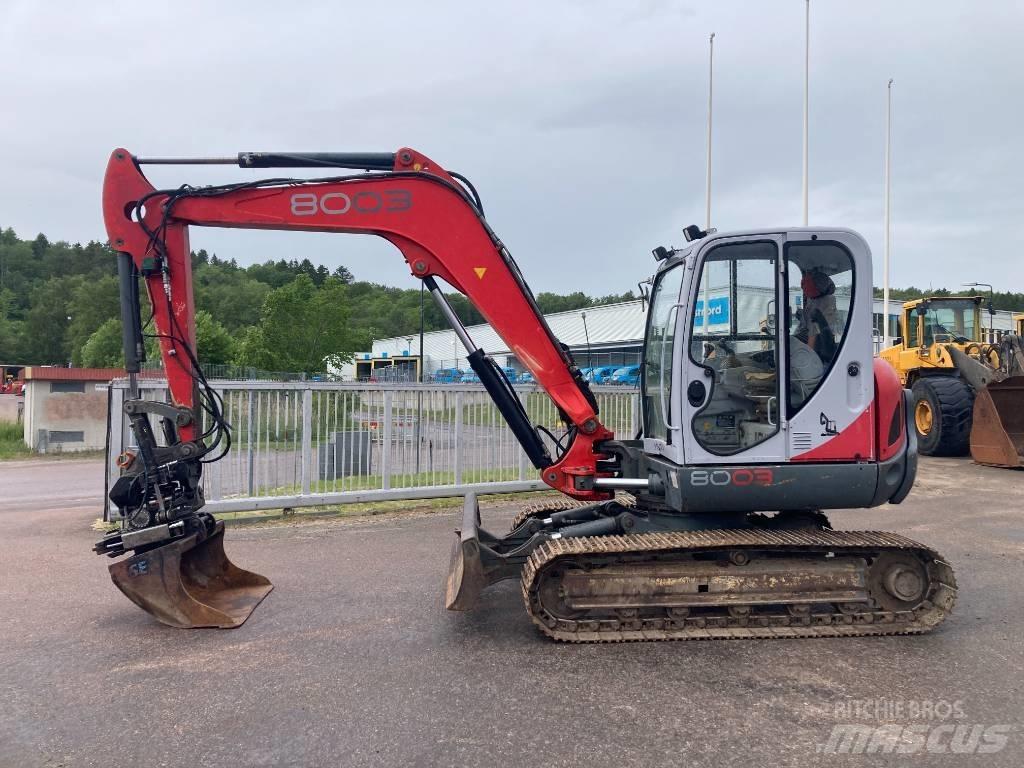 Neuson 8003 中型油圧ショベル 7ｔ-12ｔ（ユンボ・パワーショベル・バックホー）