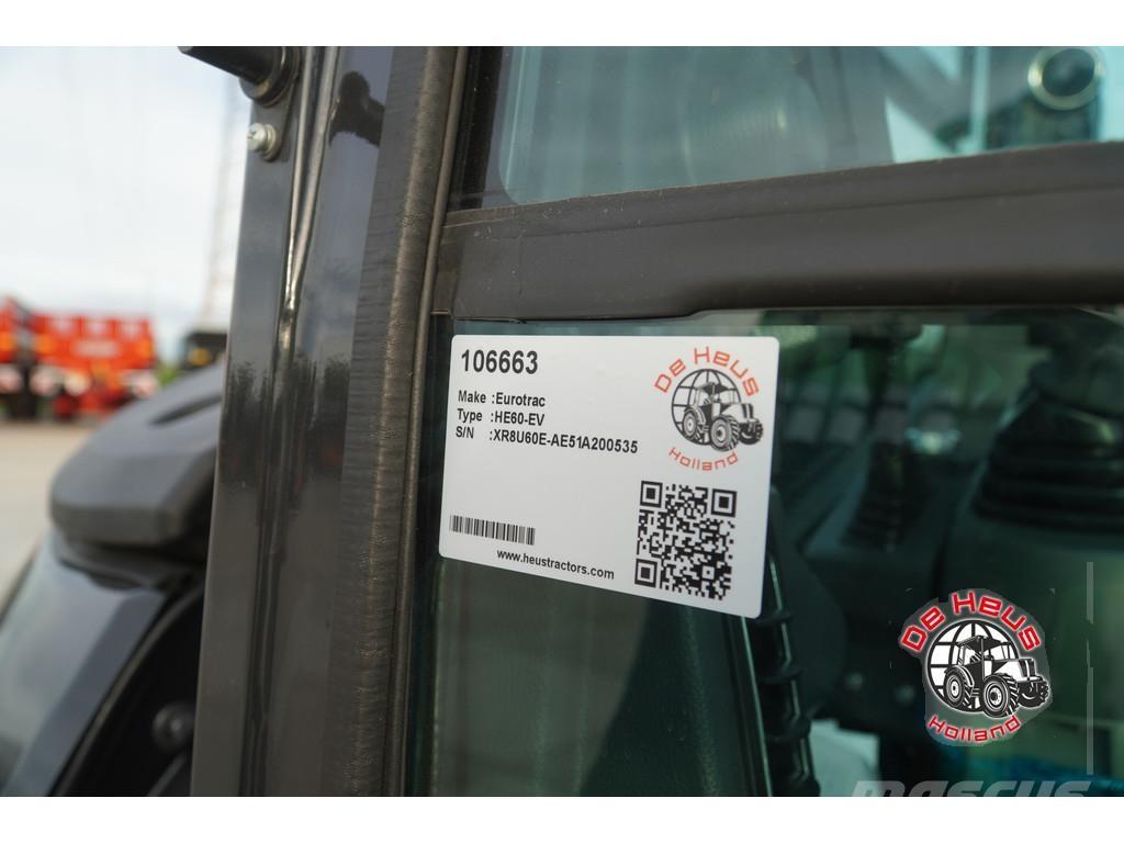 Eurotrac HE60-EV 特殊油圧ショベル