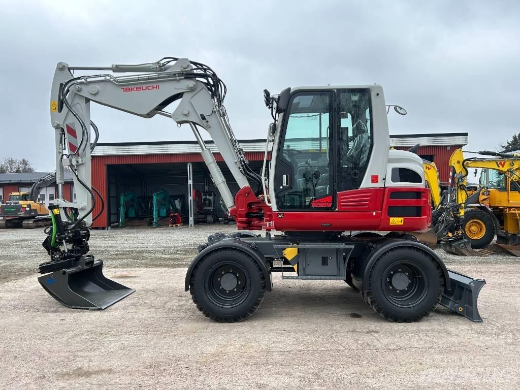 Takeuchi TB395W ホイール式油圧ショベル（パワーショベル・ユンボ・バックホー）