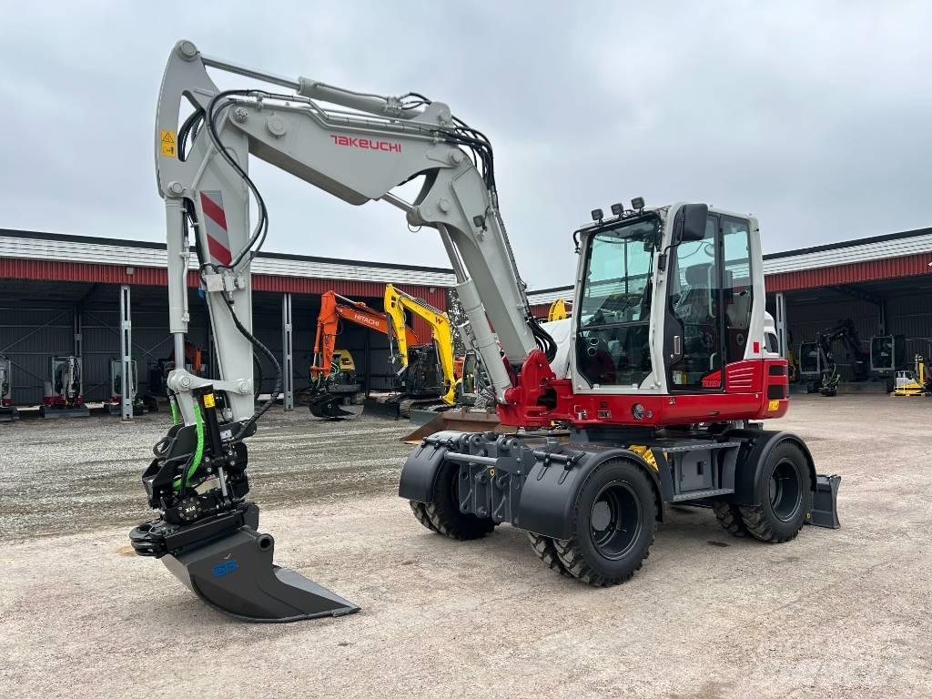 Takeuchi TB395W ホイール式油圧ショベル（パワーショベル・ユンボ・バックホー）