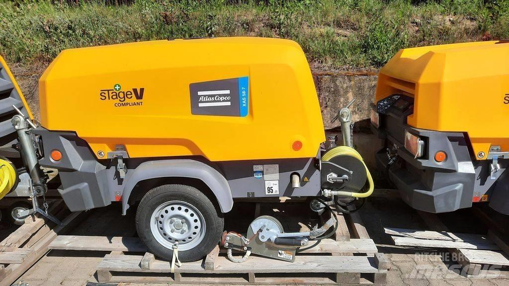 Atlas Copco XAS 58-7 コンプレッサー
