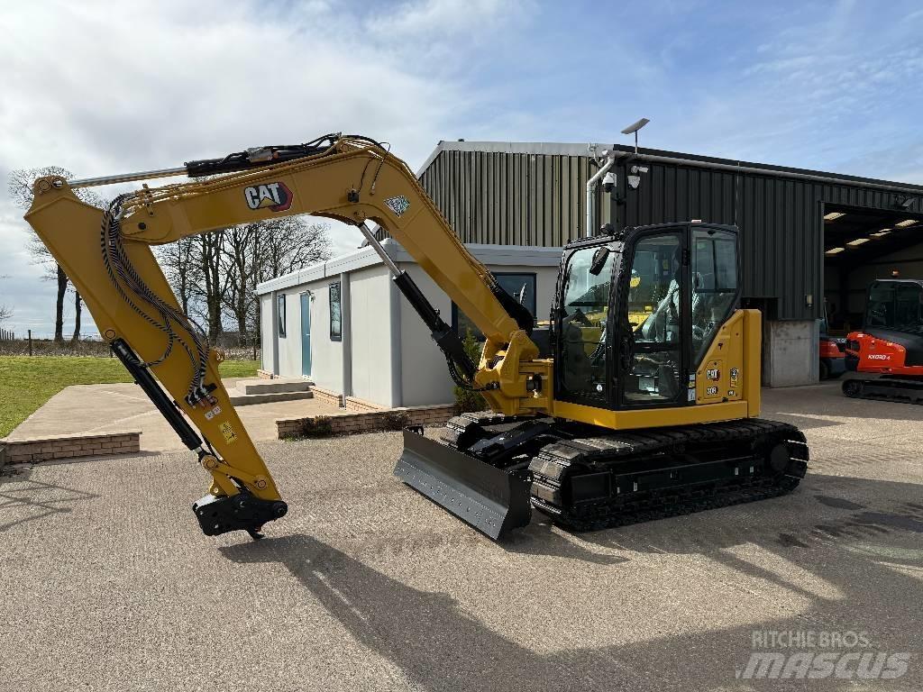 CAT 308 CR Next Gen 中型油圧ショベル 7ｔ-12ｔ（ユンボ・パワーショベル・バックホー）