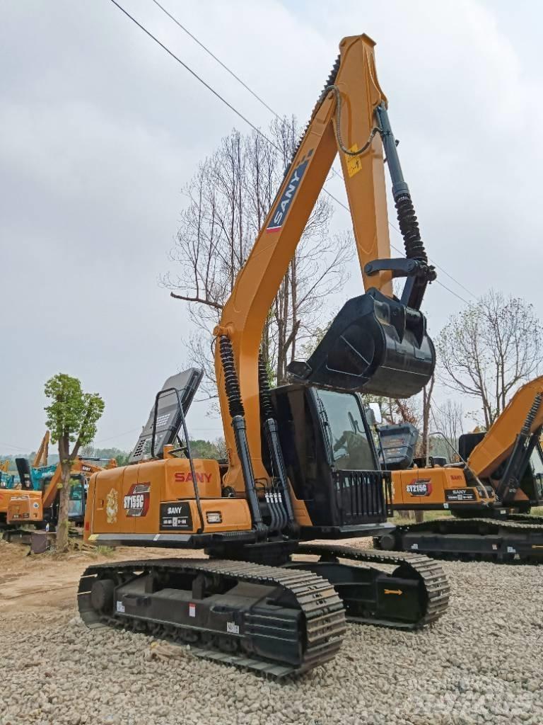 Sany SY 155 C 中型油圧ショベル 7ｔ-12ｔ（ユンボ・パワーショベル・バックホー）