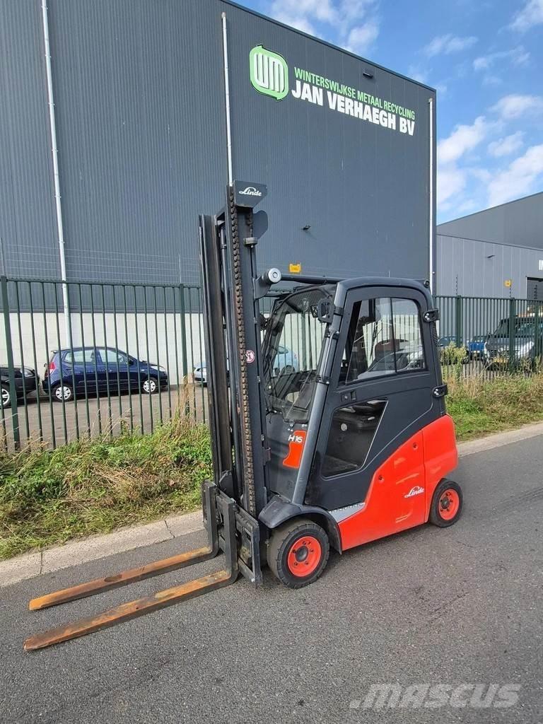 Linde h16t-01 LPGフォークリフト