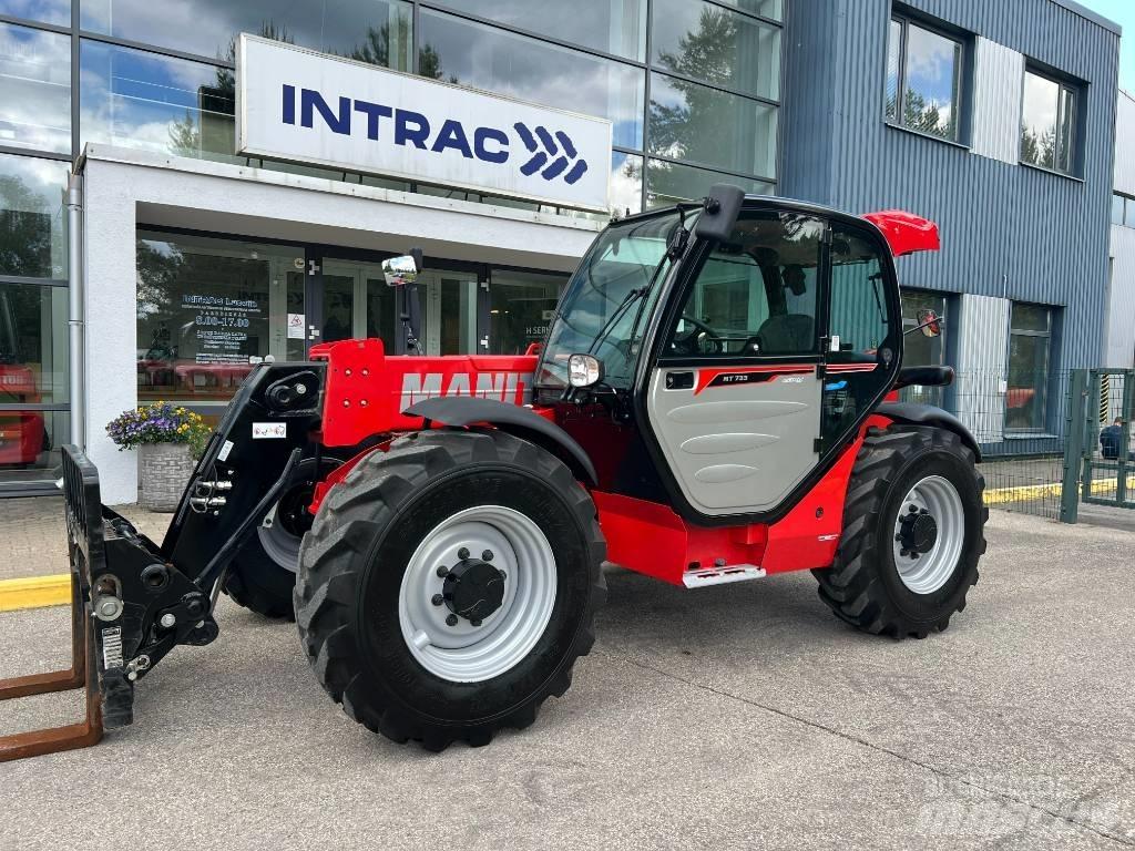 Manitou MT 733 Easy テレスコピックホイールローダー