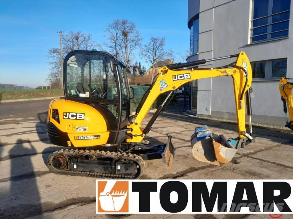 JCB 8026 CTS ミニ油圧ショベル 7t以下（ミニユンボ・ミニディガー）