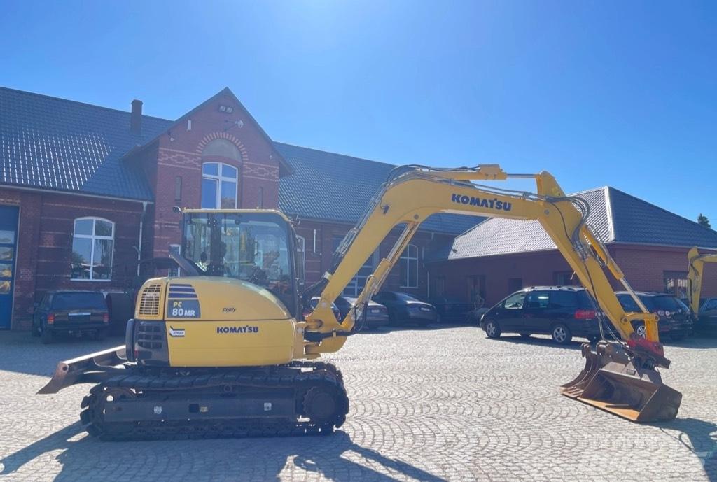 Komatsu PC 80 MR-3 中型油圧ショベル 7ｔ-12ｔ（ユンボ・パワーショベル・バックホー）