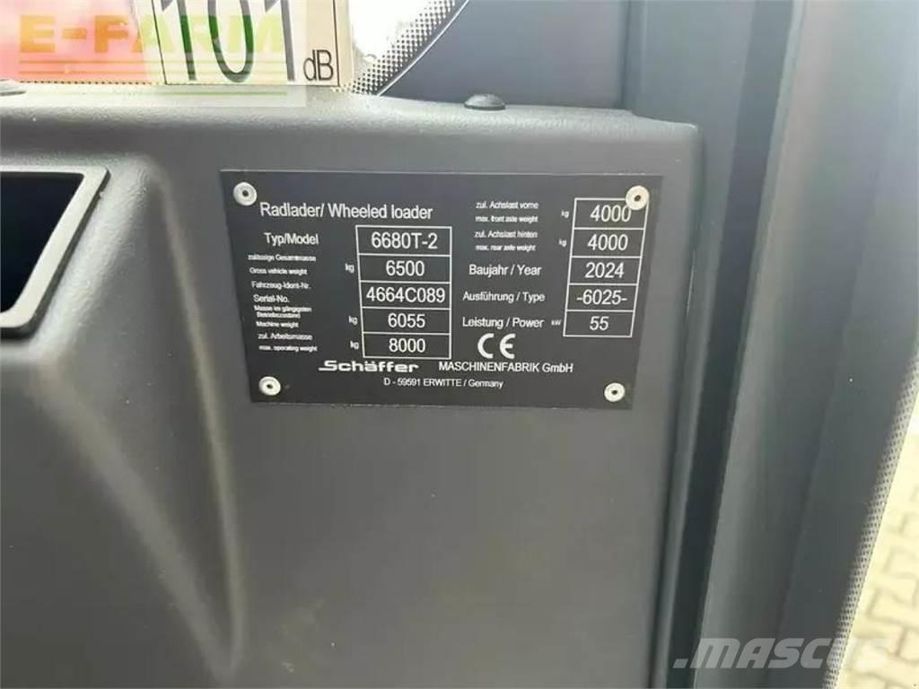 Schäffer 6680 t-2 ミニ油圧ショベル 7t以下（ミニユンボ・ミニディガー）