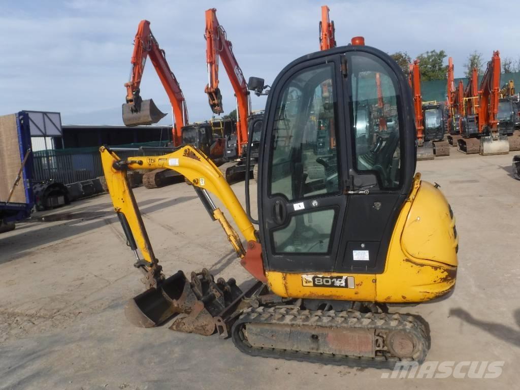 JCB 8018 CTS ミニ油圧ショベル 7t以下（ミニユンボ・ミニディガー）