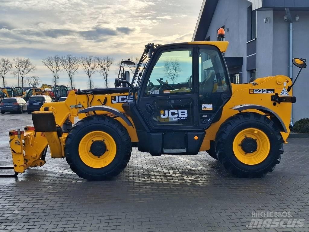 JCB 533-105 テレスコーピックハンドラー
