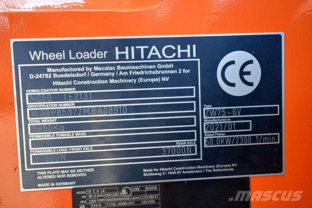 Hitachi ZW 75-6 ホイールローダー・タイヤショベル
