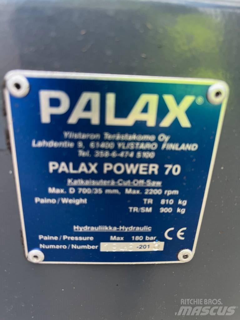 Palax Power 70 ウッドスプリッターとカッター