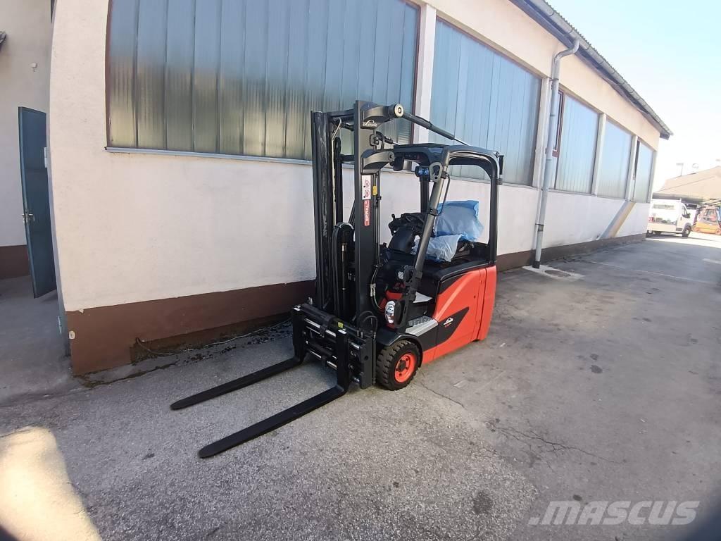 Linde E16H-02-386 バッテリーフォークリフト