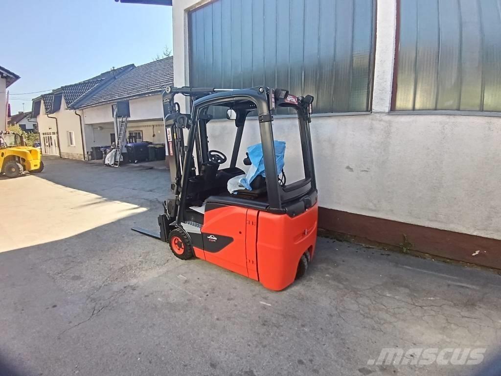 Linde E16H-02-386 バッテリーフォークリフト