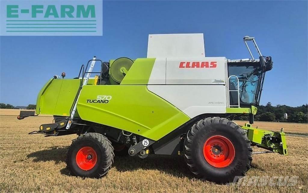 CLAAS tucano 570 コンバイン
