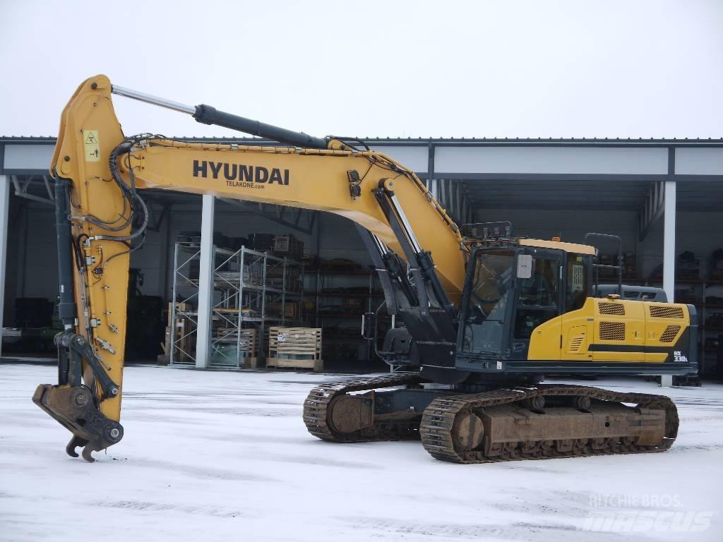 Hyundai HX 330 L 大型油圧ショベル12t以上（パワーショベル・ユンボ）