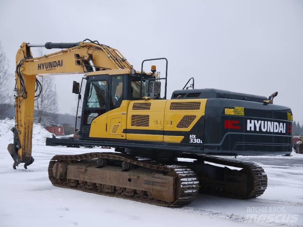 Hyundai HX 330 L 大型油圧ショベル12t以上（パワーショベル・ユンボ）