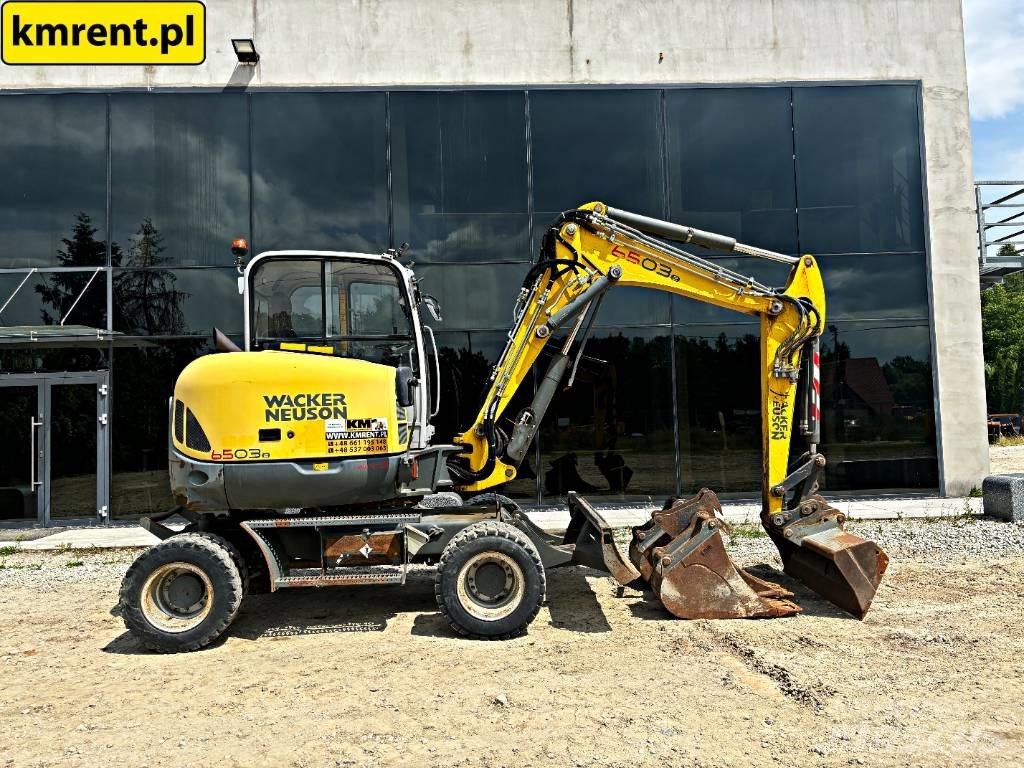 Wacker Neuson 6503 ホイール式油圧ショベル（パワーショベル・ユンボ・バックホー）