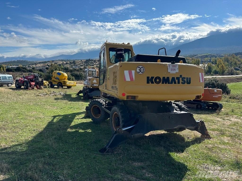 Komatsu PW 170-6 ホイール式油圧ショベル（パワーショベル・ユンボ・バックホー）