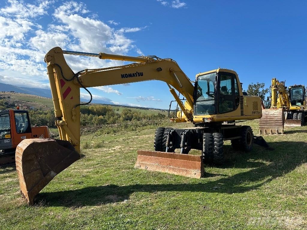 Komatsu PW 170-6 ホイール式油圧ショベル（パワーショベル・ユンボ・バックホー）