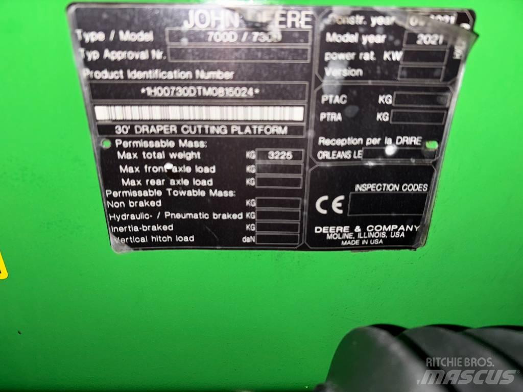 John Deere T670I 4WD コンバイン