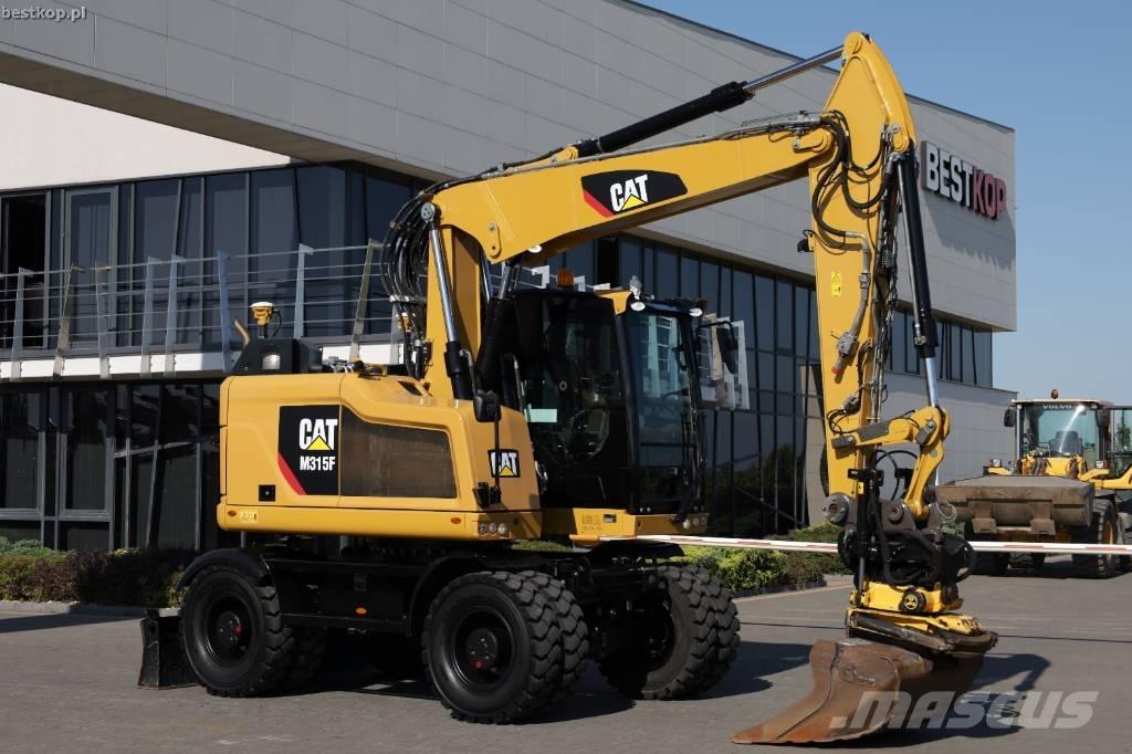 CAT M 315 F ホイール式油圧ショベル（パワーショベル・ユンボ・バックホー）