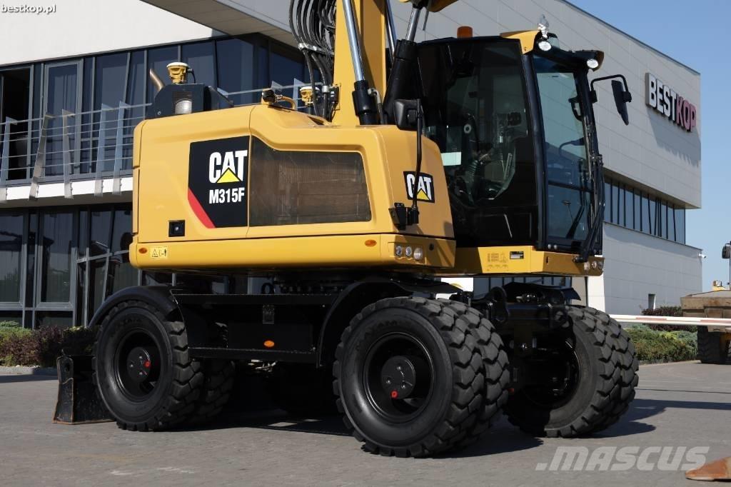 CAT M 315 F ホイール式油圧ショベル（パワーショベル・ユンボ・バックホー）