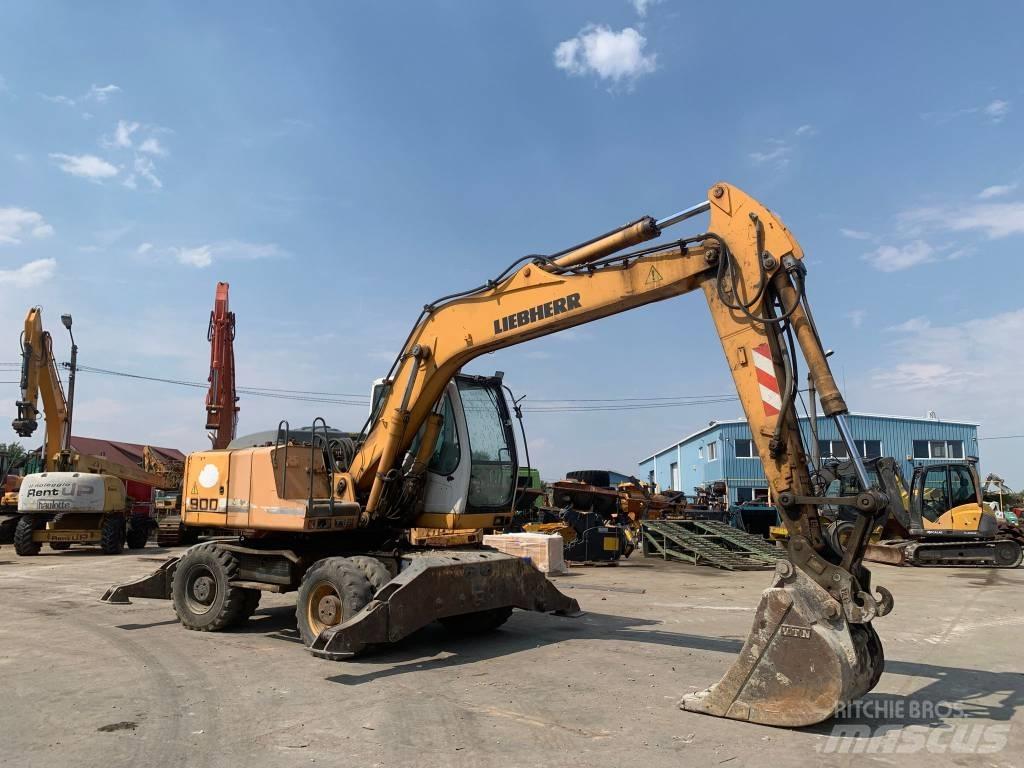 Liebherr A 900 C ホイール式油圧ショベル（パワーショベル・ユンボ・バックホー）