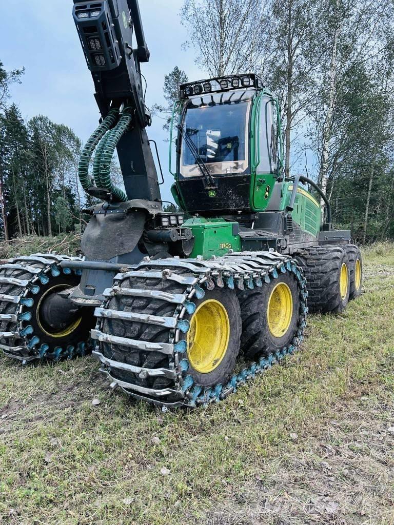 John Deere 1170G 8W ハーベスター