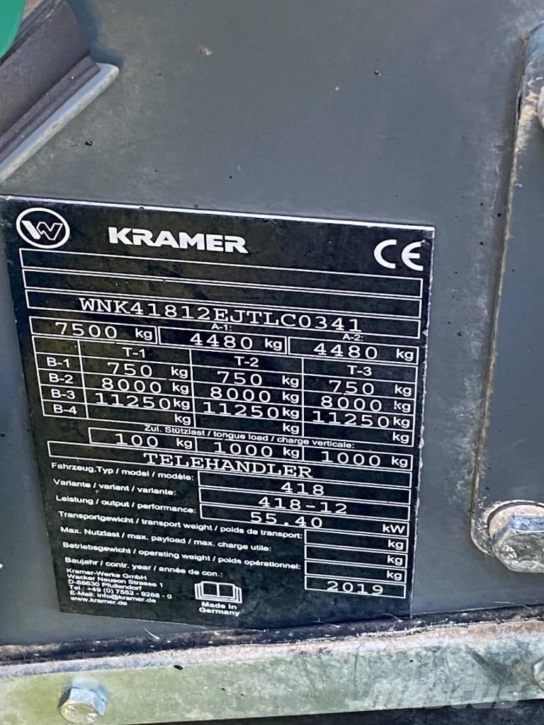 Kramer KT 276 農業用テレハンドラー