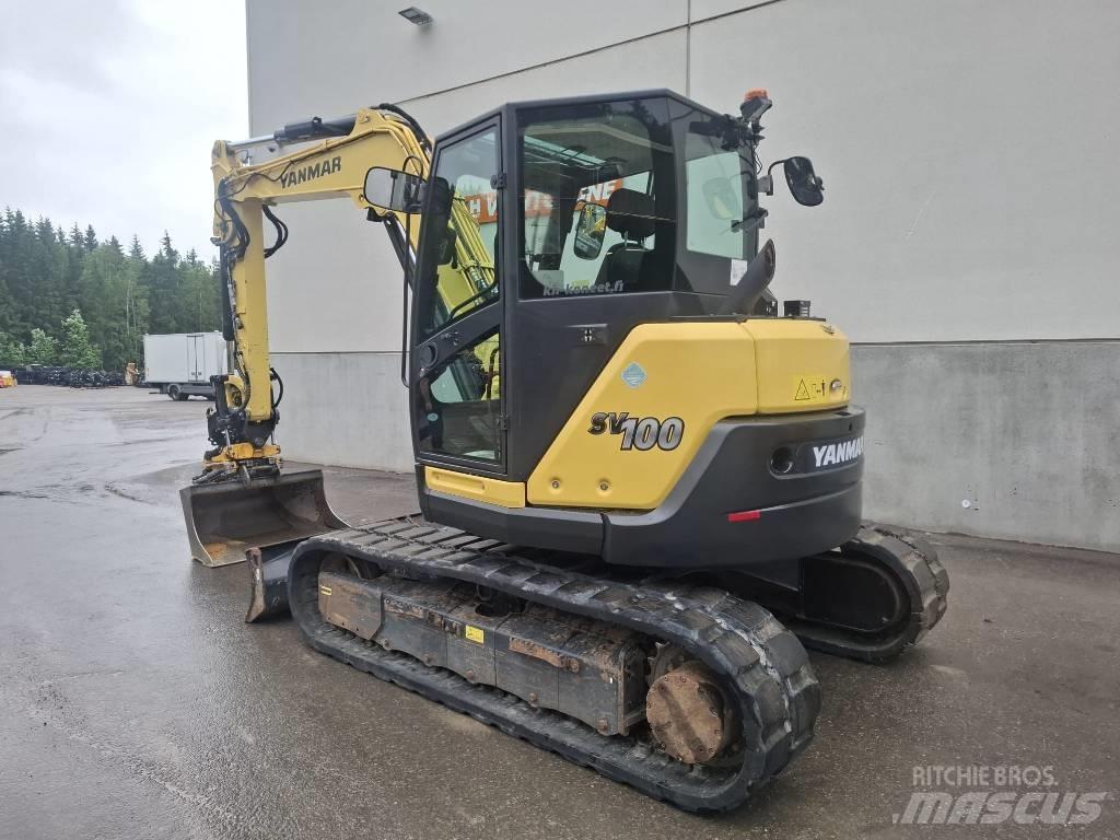 Yanmar SV 100-2A 中型油圧ショベル 7ｔ-12ｔ（ユンボ・パワーショベル・バックホー）