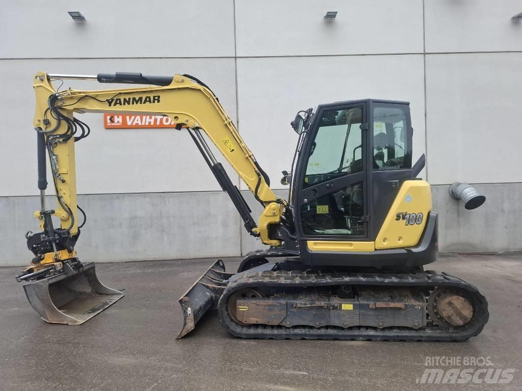 Yanmar SV 100-2A 中型油圧ショベル 7ｔ-12ｔ（ユンボ・パワーショベル・バックホー）