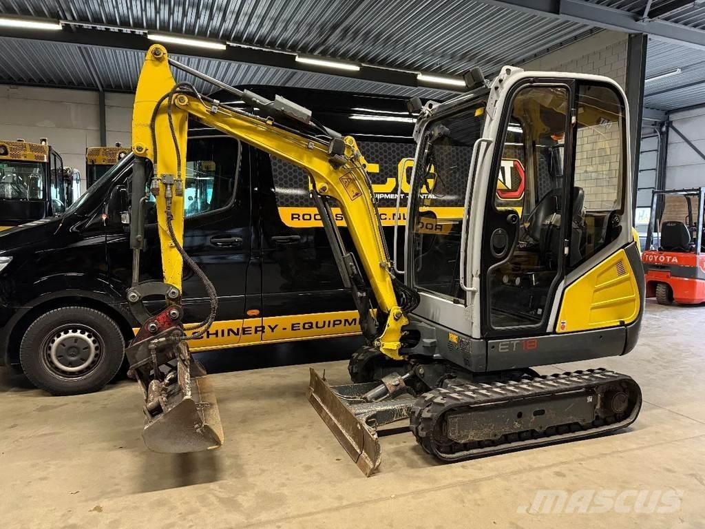 Wacker Neuson ET18 ミニ油圧ショベル 7t以下（ミニユンボ・ミニディガー）