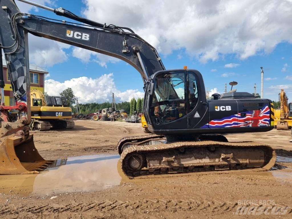JCB JS220 LC T4 大型油圧ショベル12t以上（パワーショベル・ユンボ）