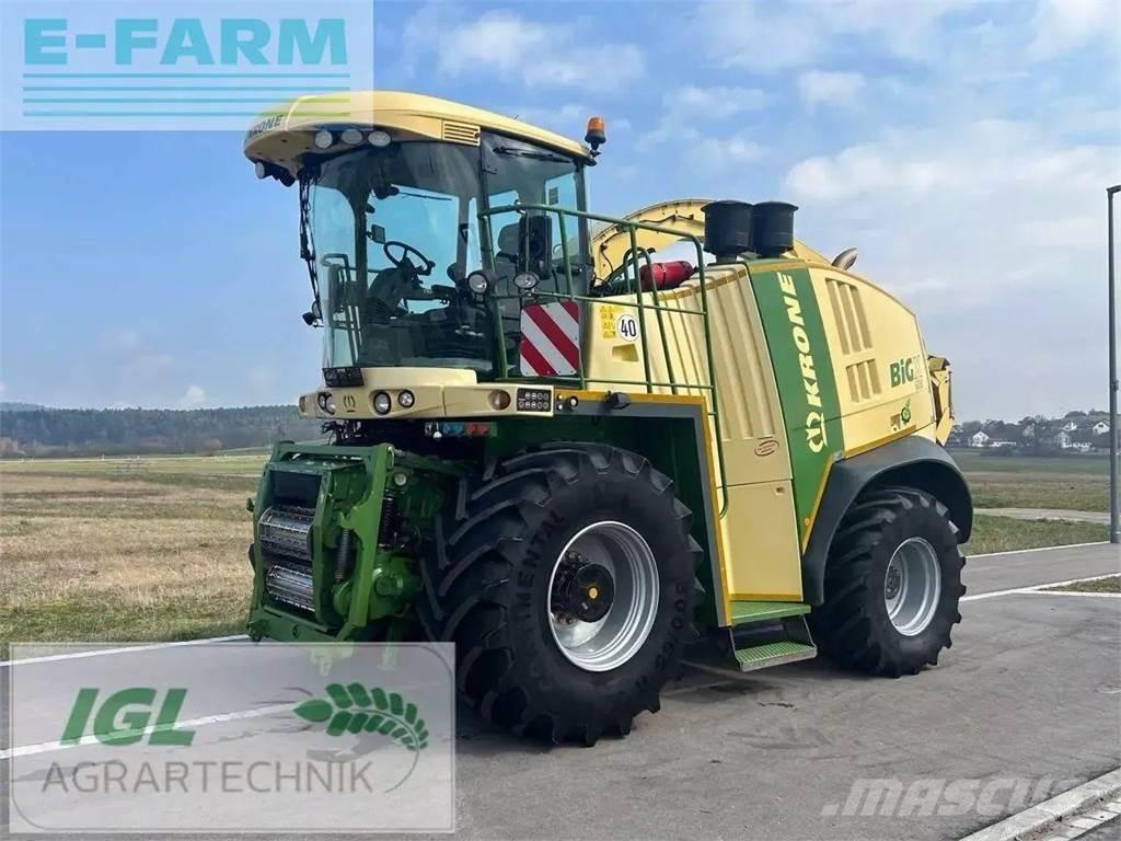 Krone big x 600 i 自走式フォレージハーベスター