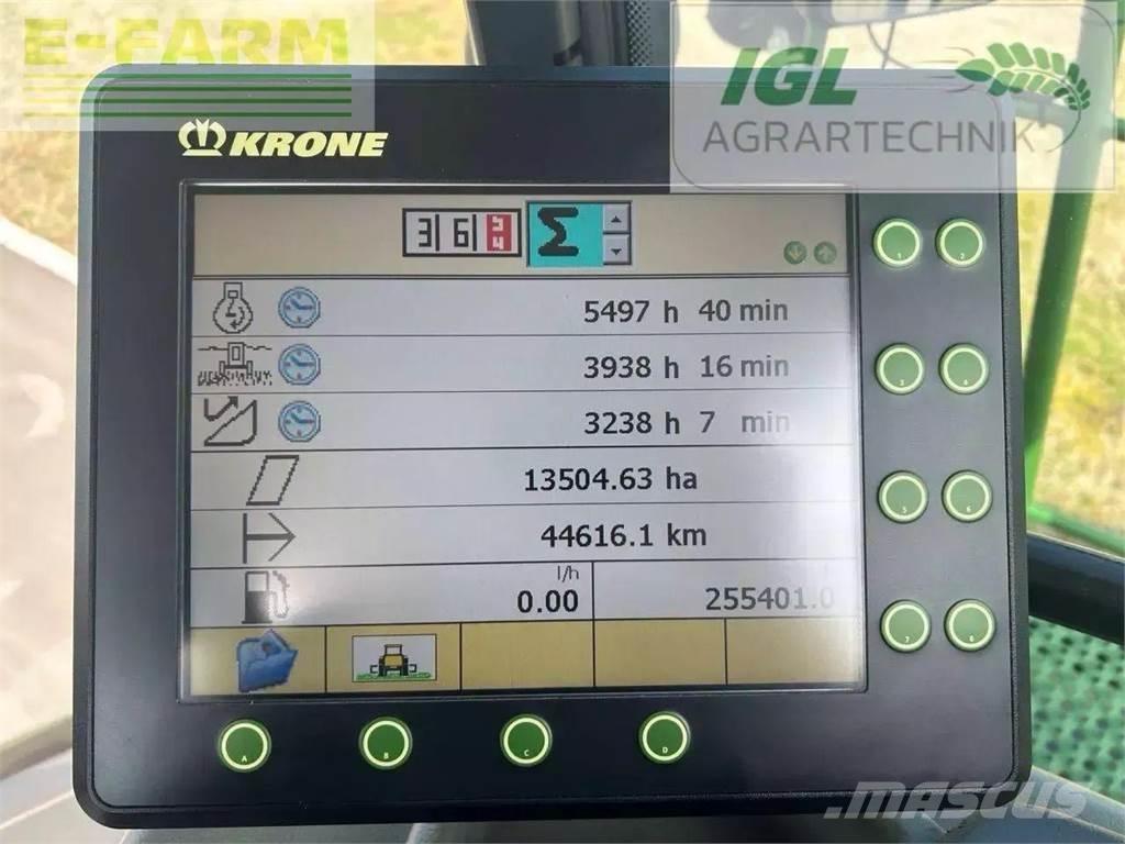 Krone big x 600 i 自走式フォレージハーベスター